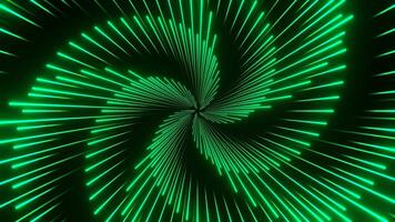 Multicolor Circular Duable Laser Show Background VJ Loop in 4K video