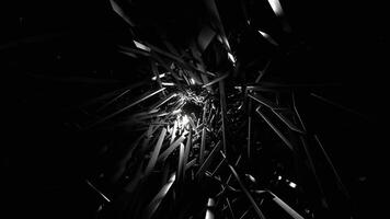 Silver Apocalyptics Shards Background VJ Loop in 4K video