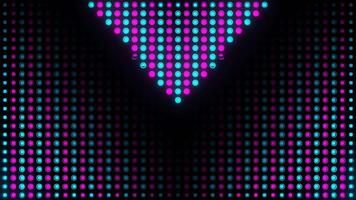 Pink and Cyan Abstract Light Moving Background VJ Loop in 4K video