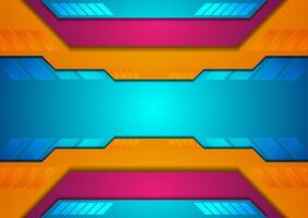 Colorful abstract graphic design vector