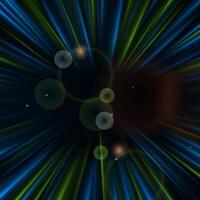 Colorful abstract light burst design vector