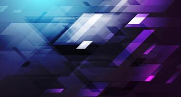 Vibrant abstract geometric shapes vector