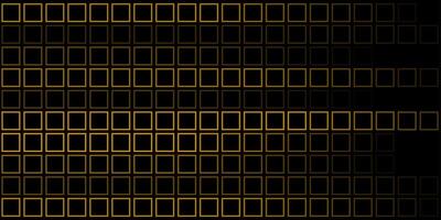 Orange geometric linear squares abstract futuristic modern background vector