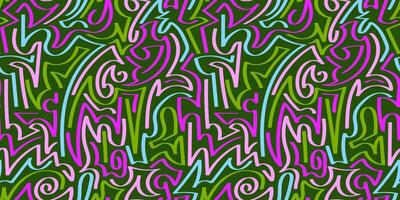 A green and purple abstract pattern vector