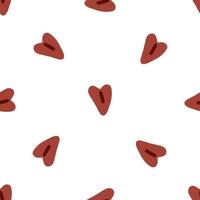 Strawberry Seed Seamless Pattern vector