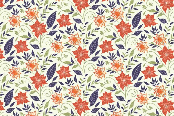 one line botanical pattern featuring delicate rose illustrations and flowing leaf elements for fashion fabric, wrapping paper, and table top products
