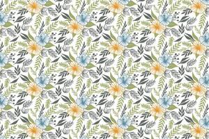 botanical illustration created with continuous lines for pillow cover design fashion fabric production kitchen decor and packaging patterns vector