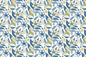 one line floral art print with continuous design for pillow cover bedsheet kitchen wear and decorative product applications vector