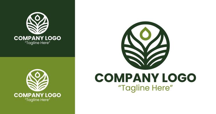 Sleek and Professional Company Logo for Modern Branding and Identity in Green