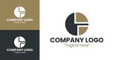 Modern and Professional Logo Design for Corporate Branding and Identity in Brown and Black vector