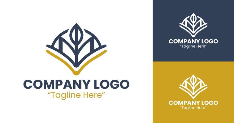 Creative Logo Designs for Unique Branding and Business Identity in Yellow and Dark Blue