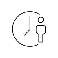 User by Person Minimalistic Sign for Web and Graphic Design, Apps, Banners, Social Network and Cards vector
