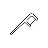Linear Picture of Dental Floss for Graphics, Concept, Apps vector