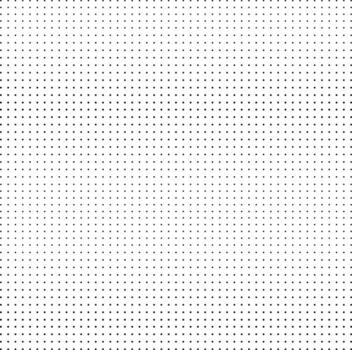 Halftone. Black dots on a white background. A pattern of round black dots of different sizes. vector