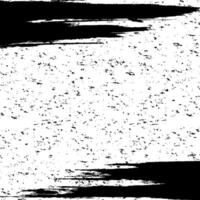Scratched grunge background. Painted with brush strokes. Background with worn, scuffed and scratched effect, made in grunge style. vector