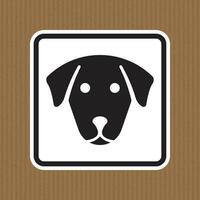 Cute Dog Icon Design with Simple Lines for Pets and Animal Lovers vector