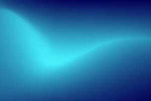 Smooth blue gradient background with cyan light wave vector
