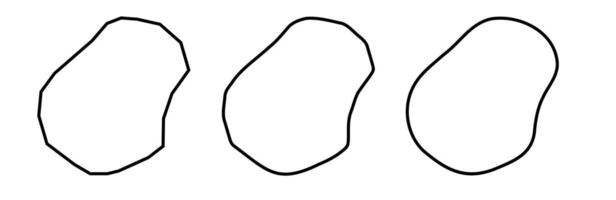 Nauru country black outline silhouettes in three different levels of smoothness. Simplified maps. icons isolated on white background. vector