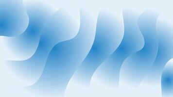 Frosted Blue Swirls Gradient Abstract Background vector