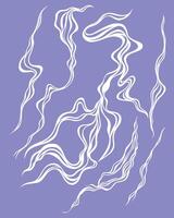 Smoke cloud fume vapor illustration set collection clip art element, dust, cartoon explotion editable vector