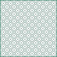 beautiful abstract flowers with simple line ornaments vector