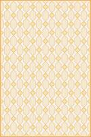 elegant gold pattern of rhombus shape with multiple thin line inside vector