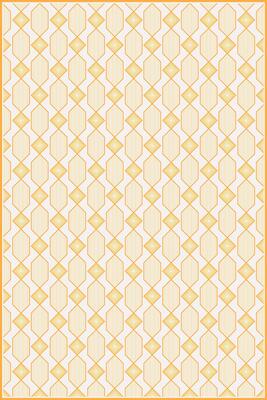 elegant gold pattern of rhombus shape with multiple thin line inside