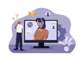 Calling Remote Support Agent vector