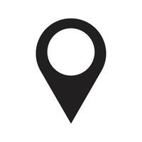 Location point icon Location pictogramdesign vector