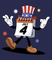 Independence Day calendar character vector
