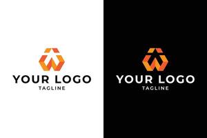 Abstract Geometric Shape Logo Design Template vector