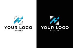 Abstract Geometric Logo Design with Variations vector