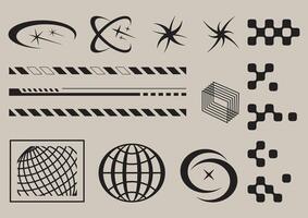Abstract Y2k Element vector
