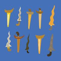 Keris From Indonesia vector