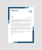 Editable Company Letterhead Template vector
