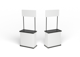 Portable Stand Booth for Event Branding and Logo Display png