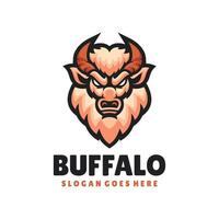 Buffalo logo design for branding vector