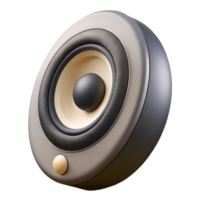 Isolated Studio Speaker Modern Audio Technology, Premium Sound Quality, Minimalist Design, Grey Aesthetics, Professional Audio Equipment, Clean Background Transparent Background png