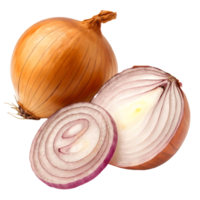 Fresh Onions Still Life Brown Onion, Sliced Red Onion Rings, Culinary Food Photography,, Ingredient Preparation Transparent Background png