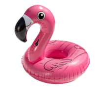 Pink Flamingo Pool Float Summer Fun, Inflatable Toy, Water Relaxation, Sunny Day, Tropical Getaway, Vacation Vibes, Swimming Pool Accessory Transparent Background png