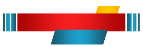 Red and Blue News Lower Third title frame label banner png