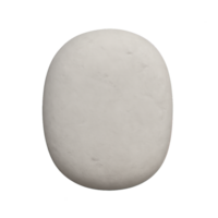 Simple 3D Stone Icon for Modern Design Projects and Applications png