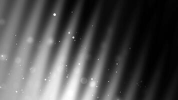 Monochromatic Abstract Light Rays and Glimmering Particles Background video