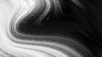 Abstract Monochromatic Swirls with Raindrops video