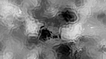 Abstract grayscale ripple pattern, fluid dynamic textures, monochrome swirls, wavy lines, digital art background, modern design aesthetic, seamless pattern, stylish backdrop, contemporary artwork video