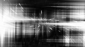 Abstract Monochromatic Light Burst, A Digital Artwork video