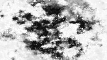 Abstract Monochrome Nebula, A Cosmic Dance of Black and White video
