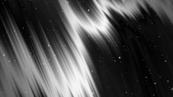 Abstract Monochrome Aurora Borealis Inspired Image video