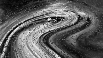 Abstract Monochrome Swirl, A Cosmic Dance of Light and Shadow video