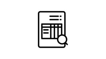 Animated Spreadsheet File Report Update video